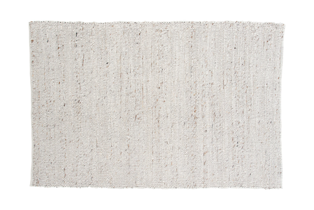 Loump ullmatta 160x230 cm vit/beige