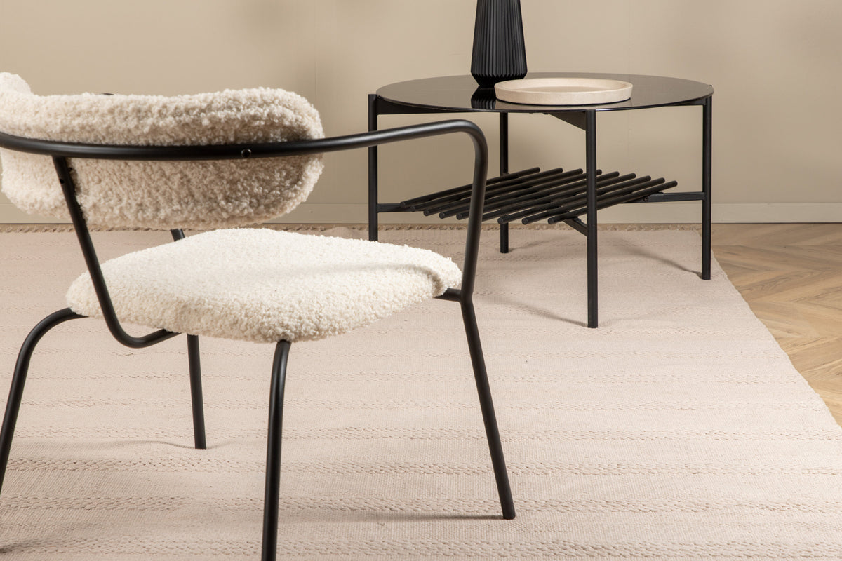 Nico bomulls- och ullmatta 200x300 cm beige