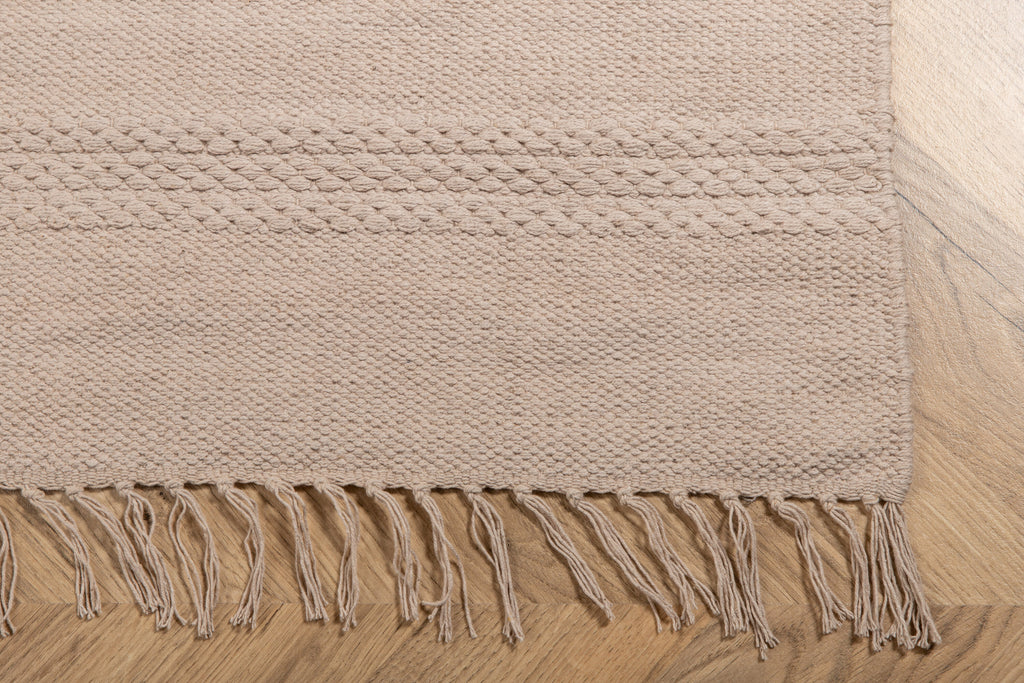 Nico bomulls- och ullmatta 200x300 cm beige