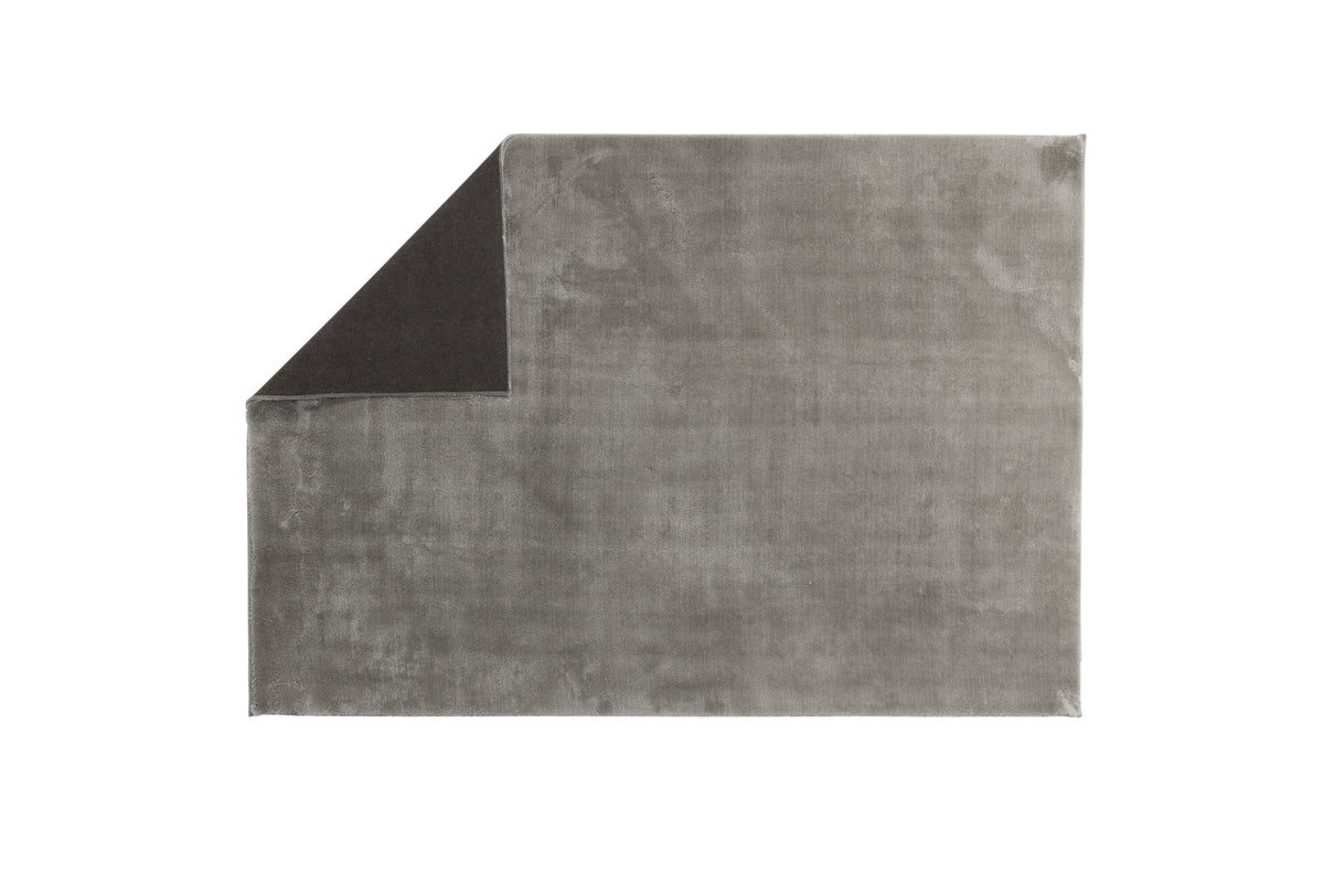 Blanca polyestermatta 230x160 cm ljusgrå