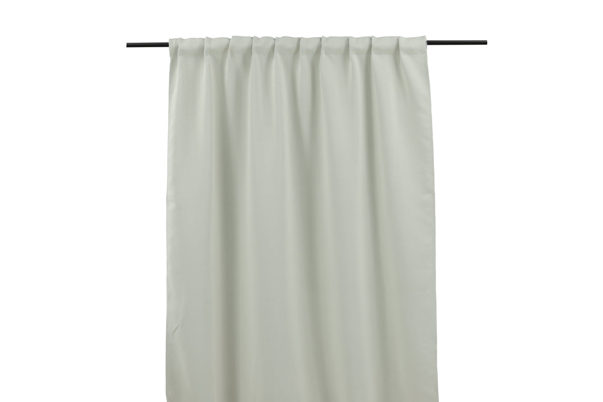 Evelyn mörkläggningsgardin 135x240 cm benvit polyester