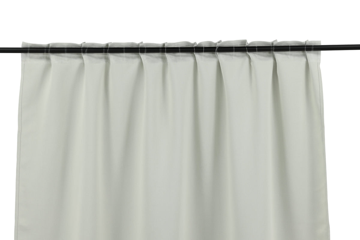 Evelyn mörkläggningsgardin 135x240 cm benvit polyester