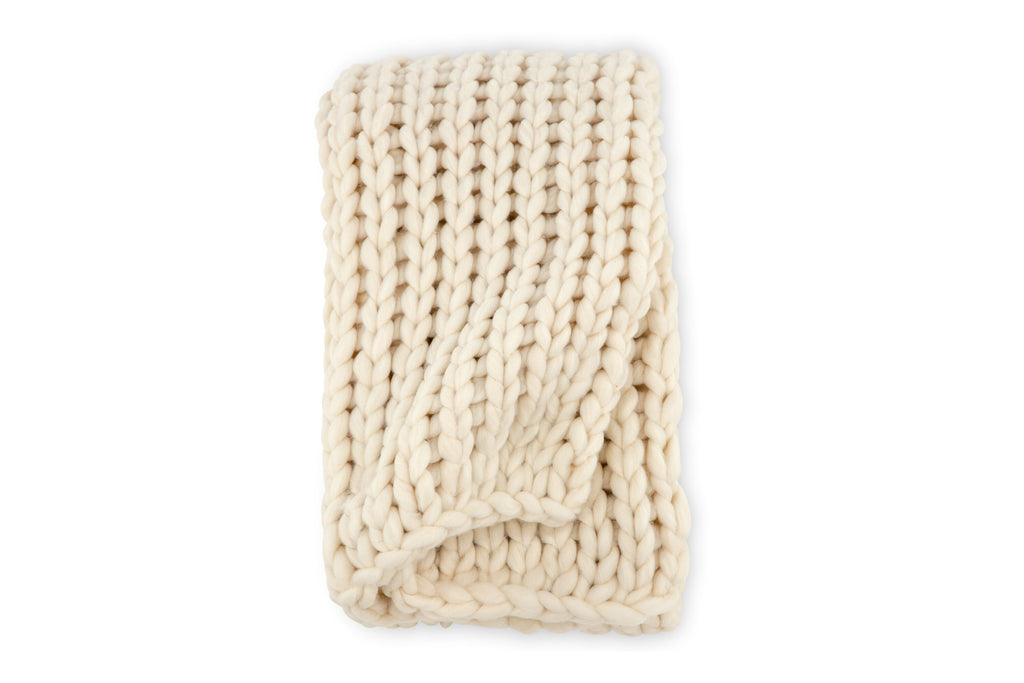 Kate pläd 130x170 cm beige polyester