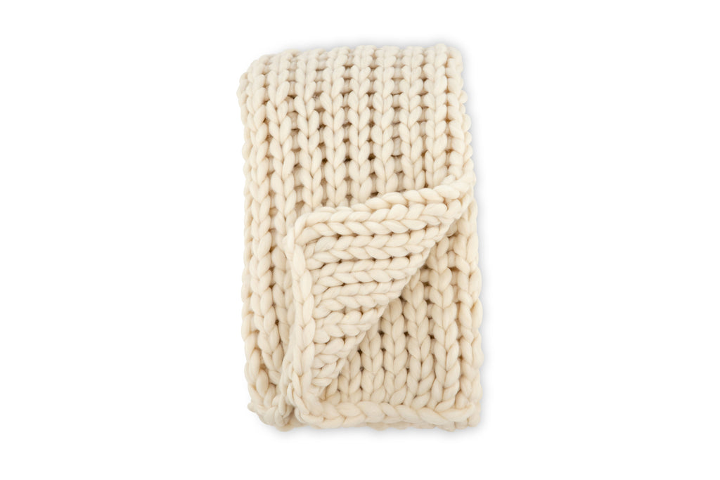 Kate pläd 130x170 cm beige polyester