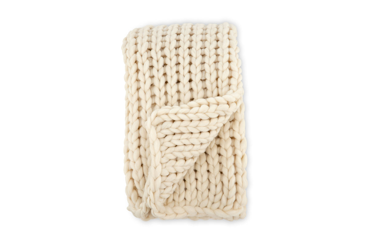 Kate pläd 130x170 cm beige polyester
