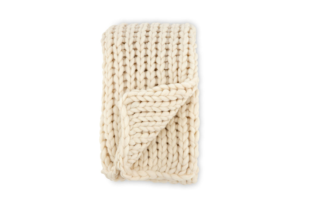 Kate pläd 130x170 cm beige polyester