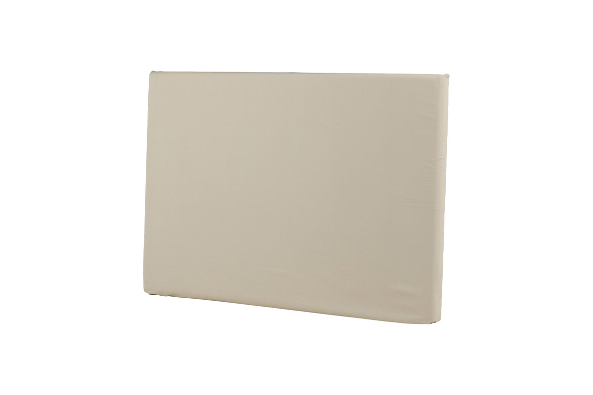 Saga sänggavelöverdrag 180x140 cm beige bomull