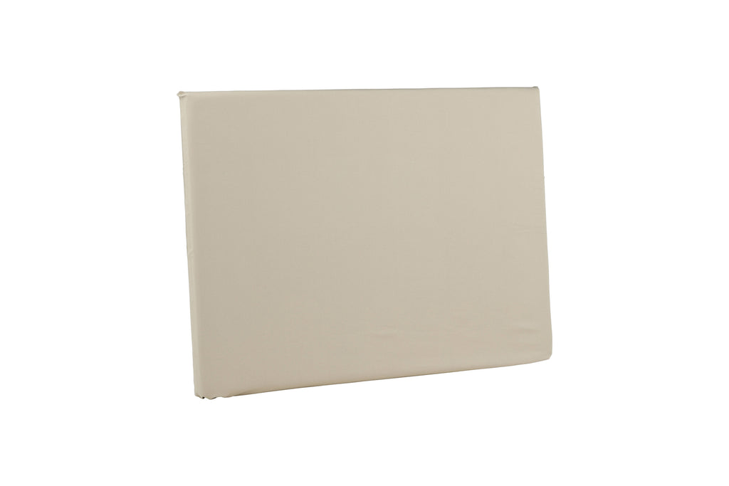 Saga sänggavelöverdrag 180x140 cm beige bomull