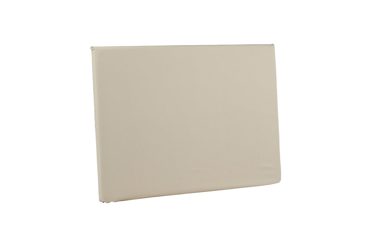 Saga sänggavelöverdrag 180x140 cm beige bomull