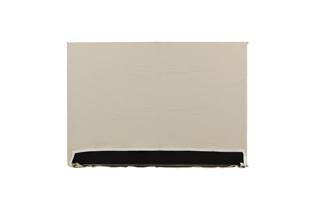 Saga sänggavelöverdrag 180x140 cm beige bomull