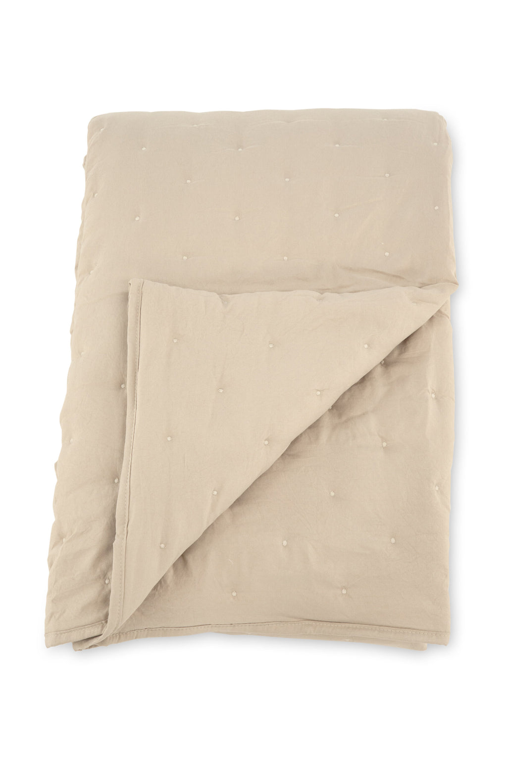 Sally överkast 250x150 cm beige mikrofiber