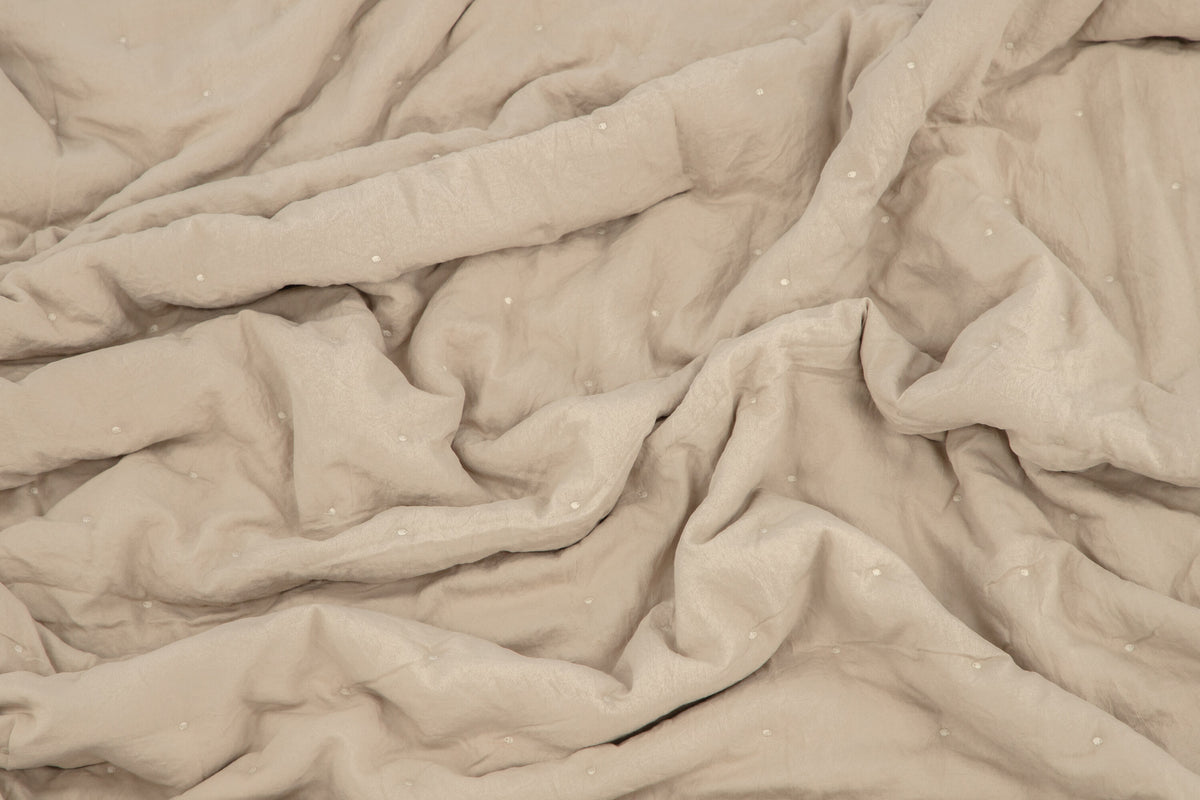 Sally överkast 250x150 cm beige mikrofiber