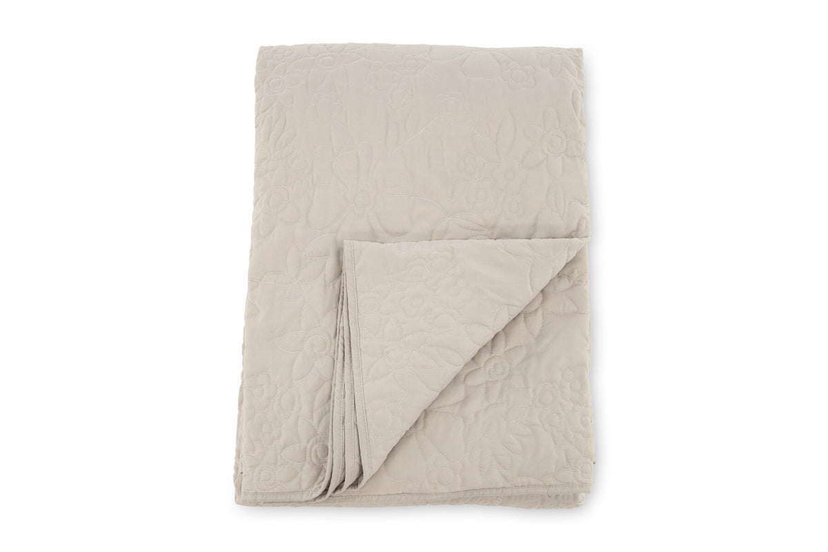 Niki överkast 250x150 cm beige mikrofiber