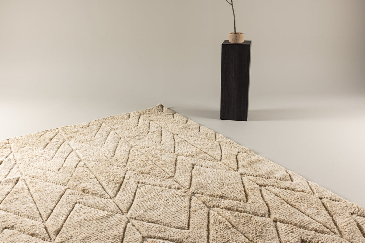 Zoe ullmatta 200x300 cm beige