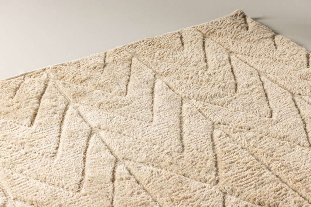 Zoe ullmatta 200x300 cm beige