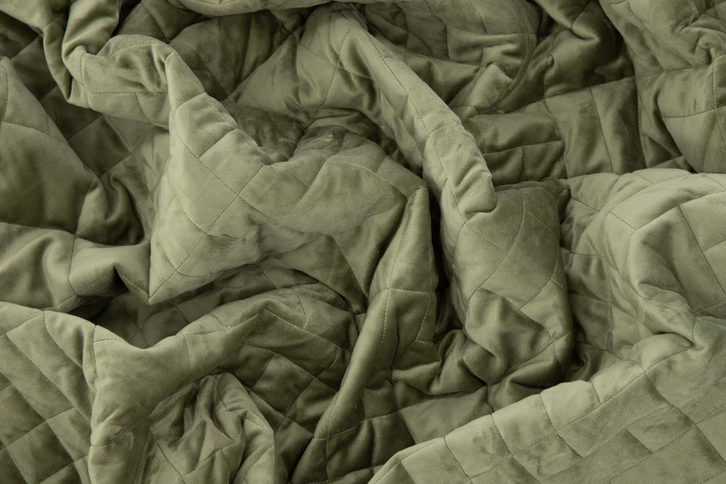 Jilly överkast 260x80 cm grön