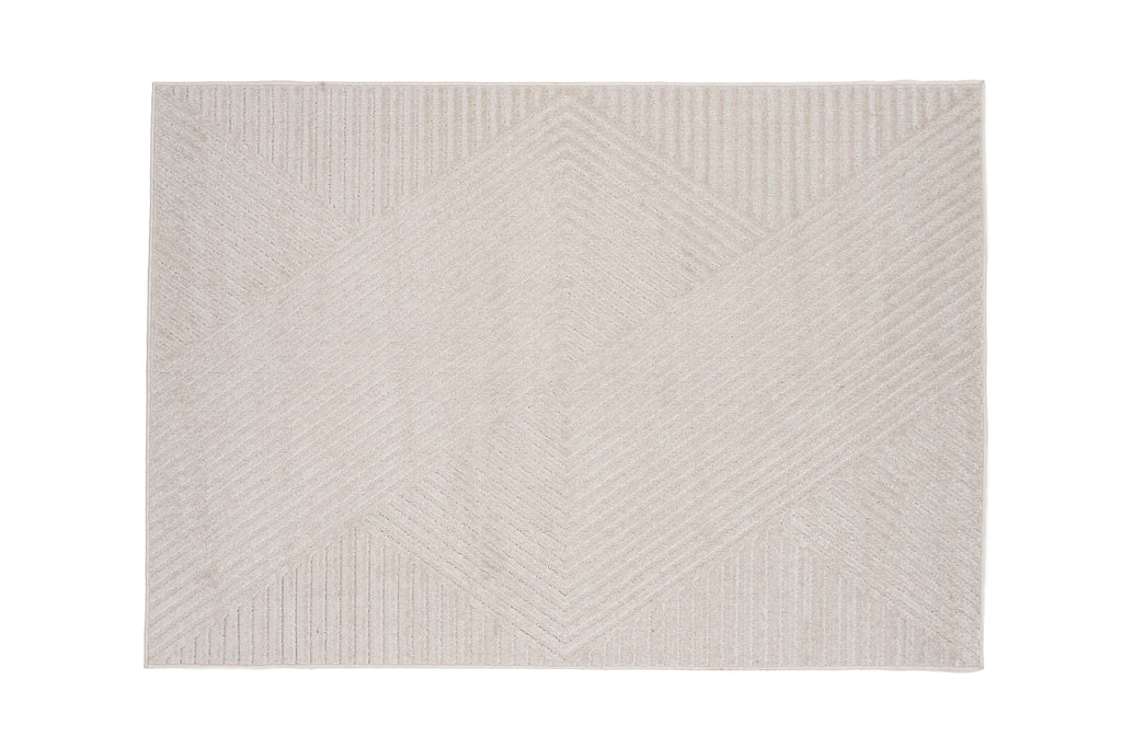 Aron Solar vardagsrumsmatta 230x160 cm vit