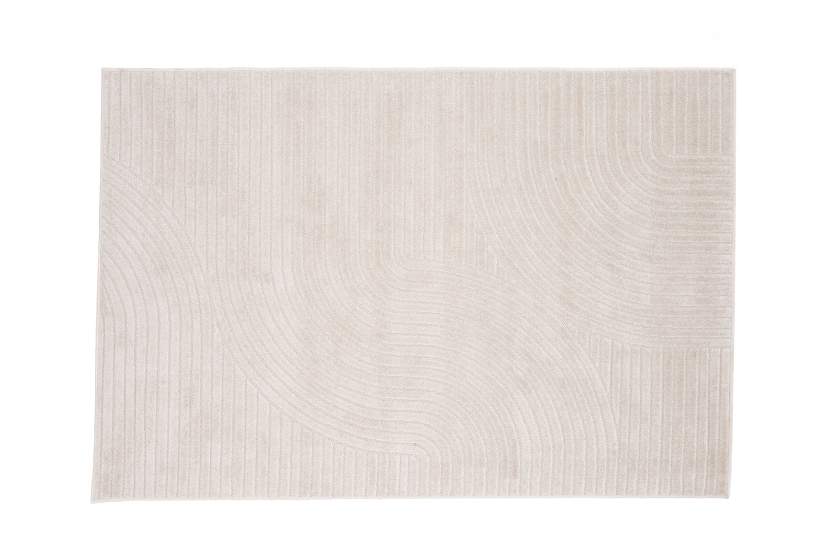 Vince Solar vardagsrumsmatta 340x240 cm vit