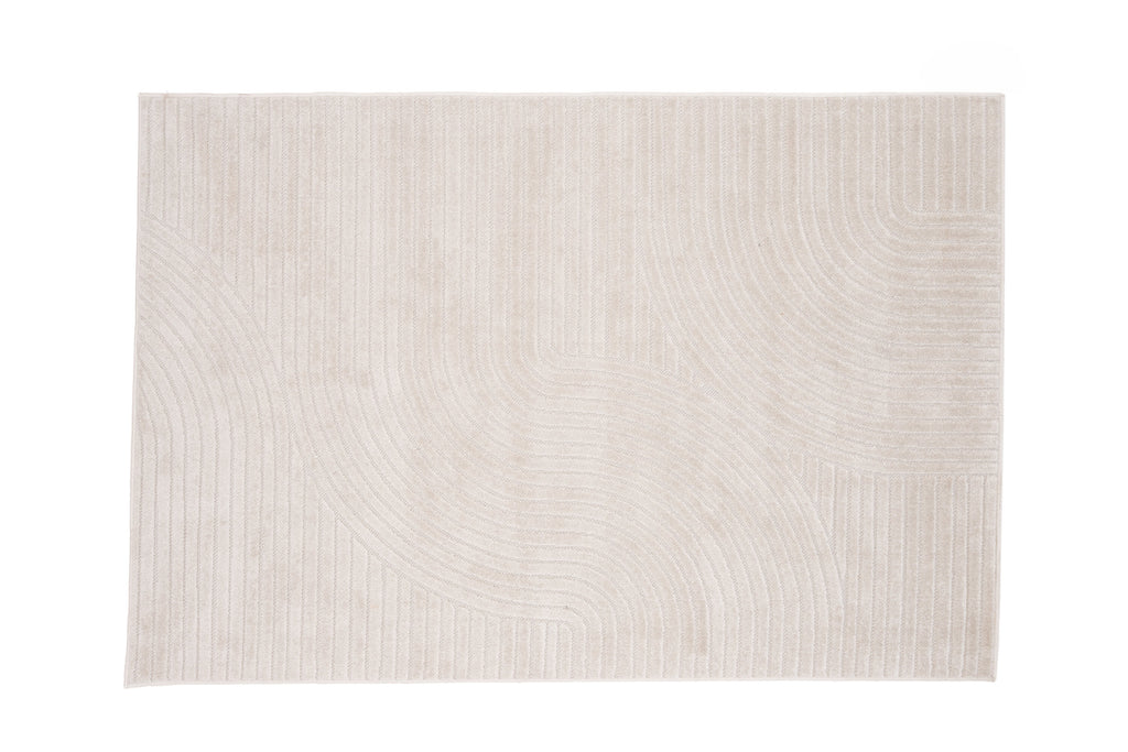 Vince Solar vardagsrumsmatta 230x160 cm vit