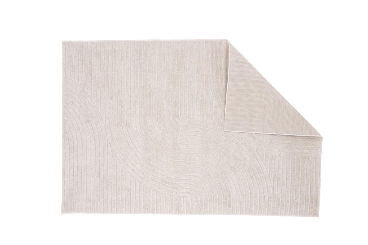 Vince Solar vardagsrumsmatta 230x160 cm vit