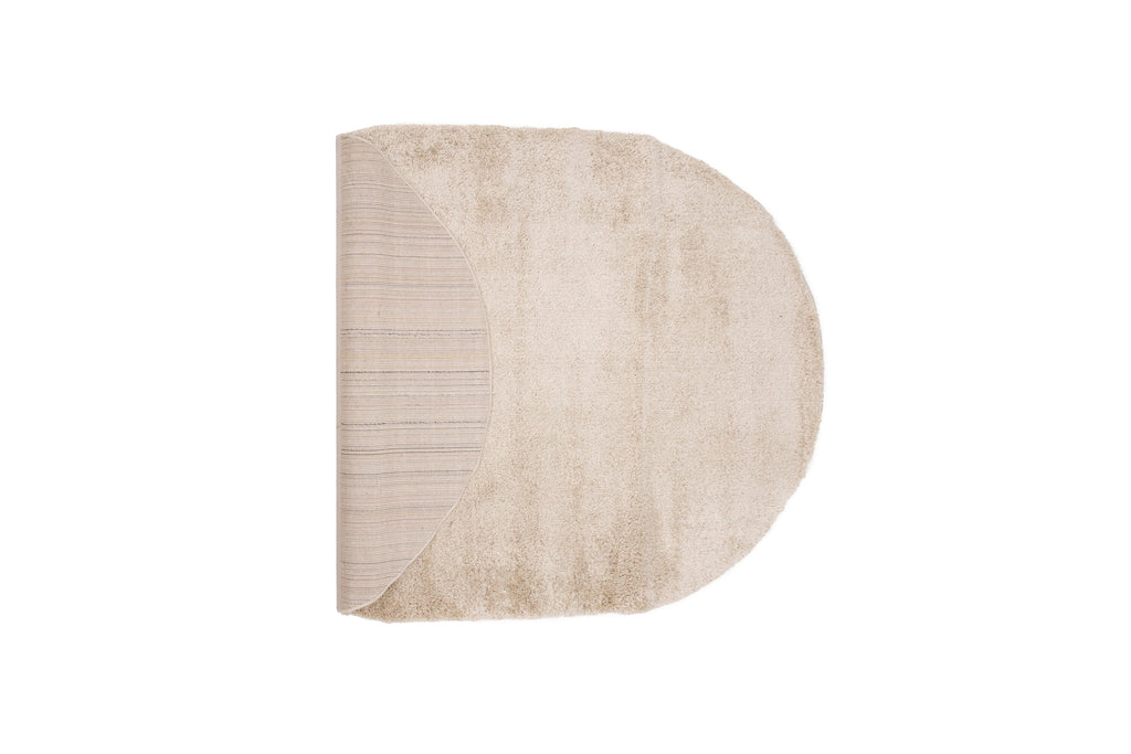 Walter Pluto oval vardagsrumsmatta 230x160 cm beige