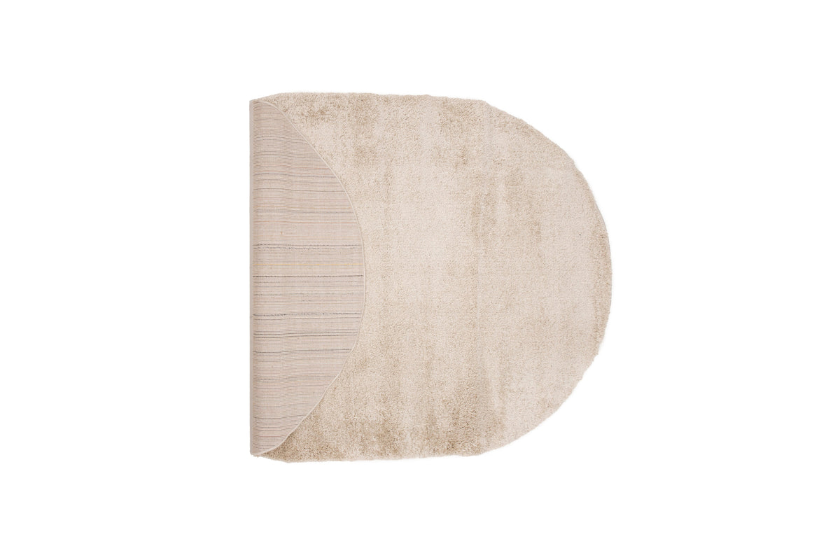 Walter Pluto oval matta 340x240 cm beige