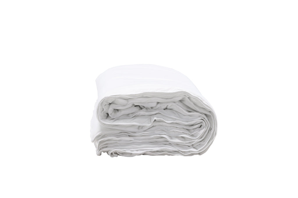 Selma täcke 200x150 cm vitt i polyester med dunkänsla, 150+250 g/m²