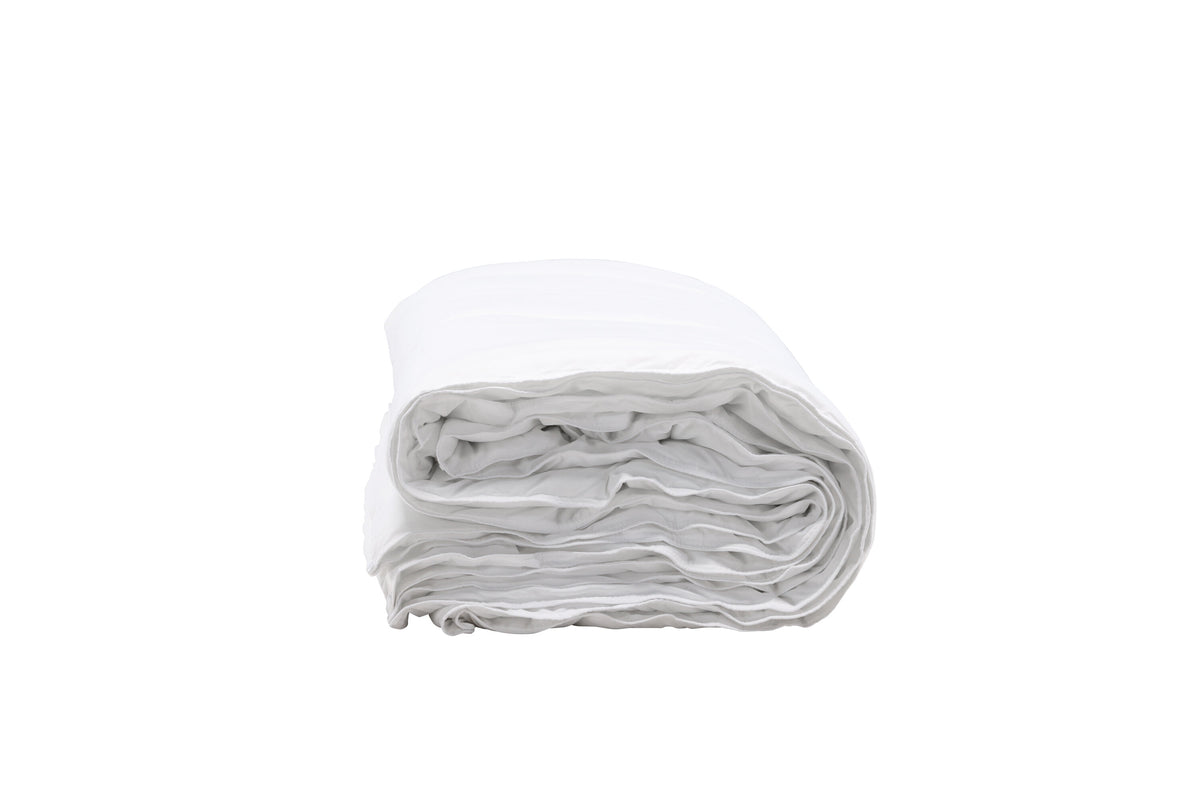 Selma täcke 200x150 cm vitt i polyester med dunkänsla, 150+250 g/m²