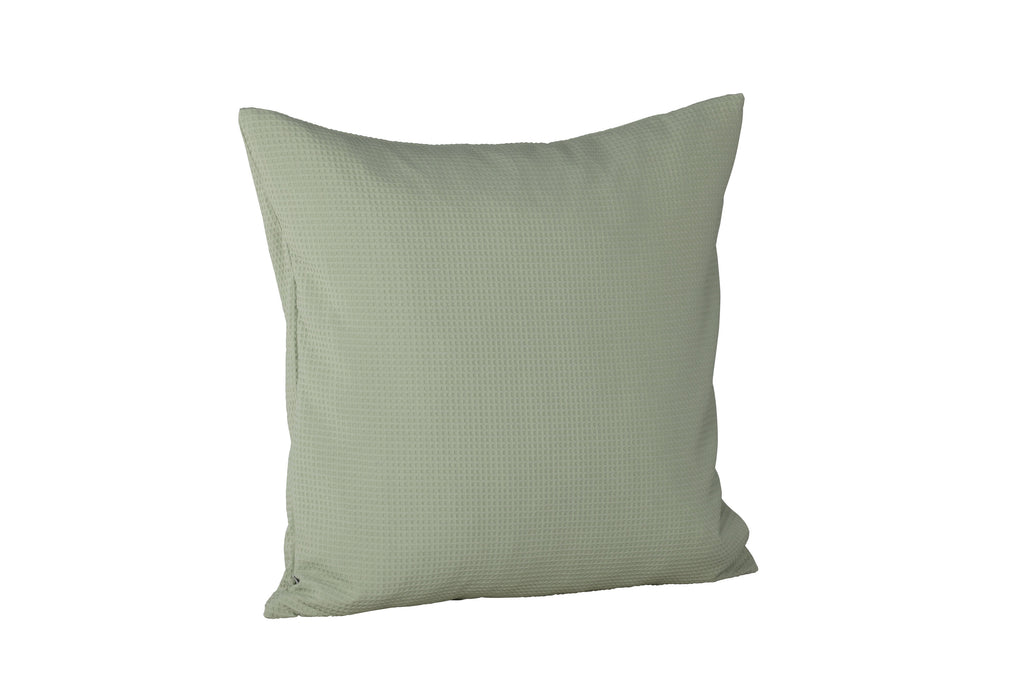 Celine kuddfodral 50x50 cm mintgrön våffelvävd polyester