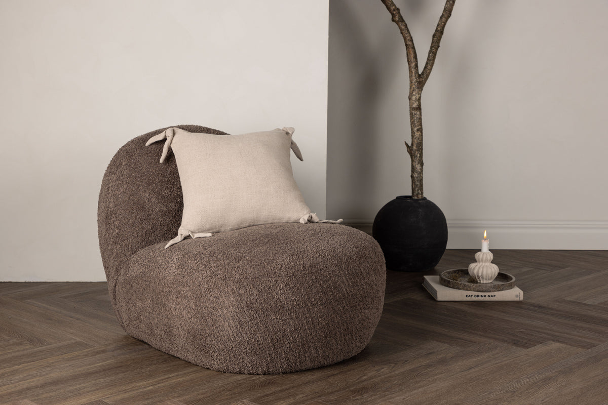 Nora kuddfodral 40x40 cm beige viskos