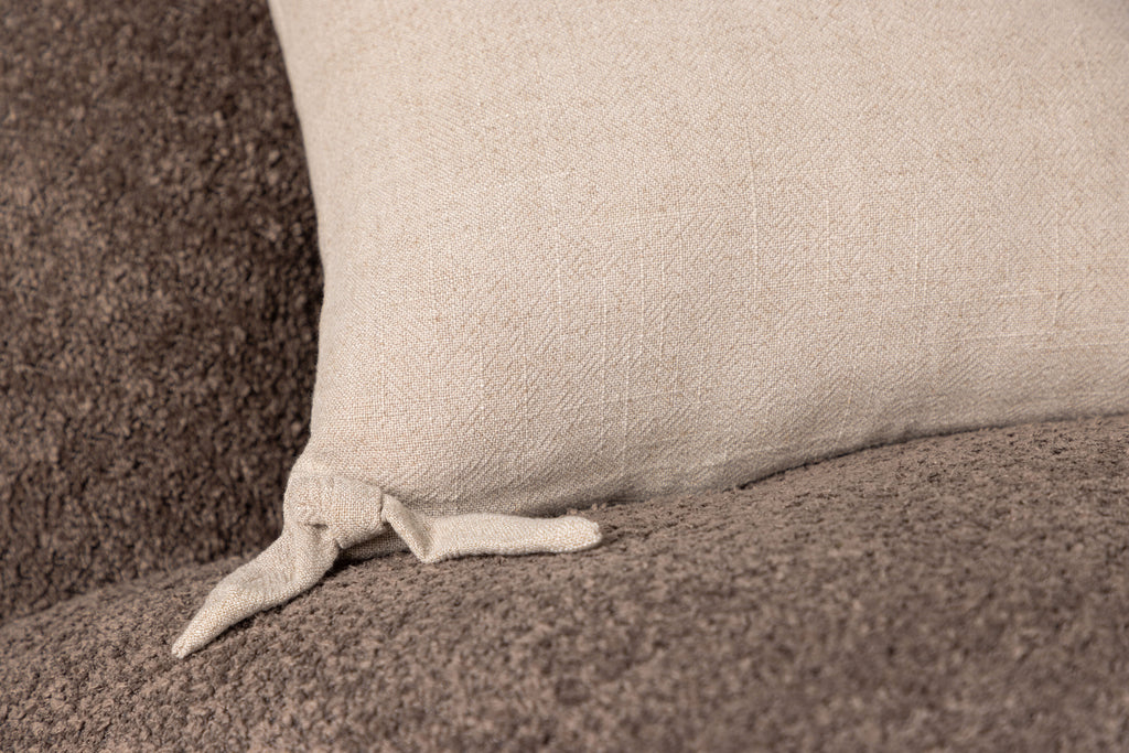 Nora kuddfodral 40x40 cm beige viskos