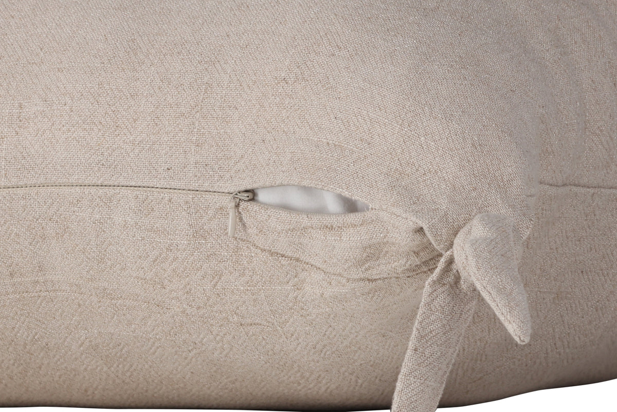 Nora kuddfodral 60x60 cm beige viskos