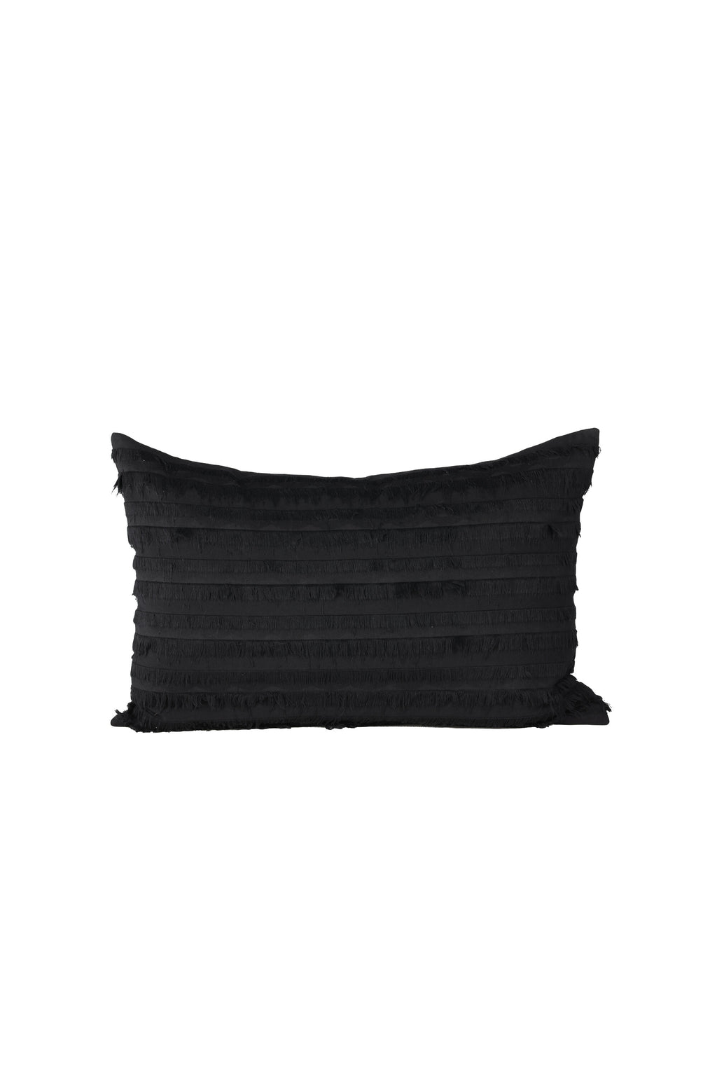 Edith kuddfodral 40x60 cm svart bomull