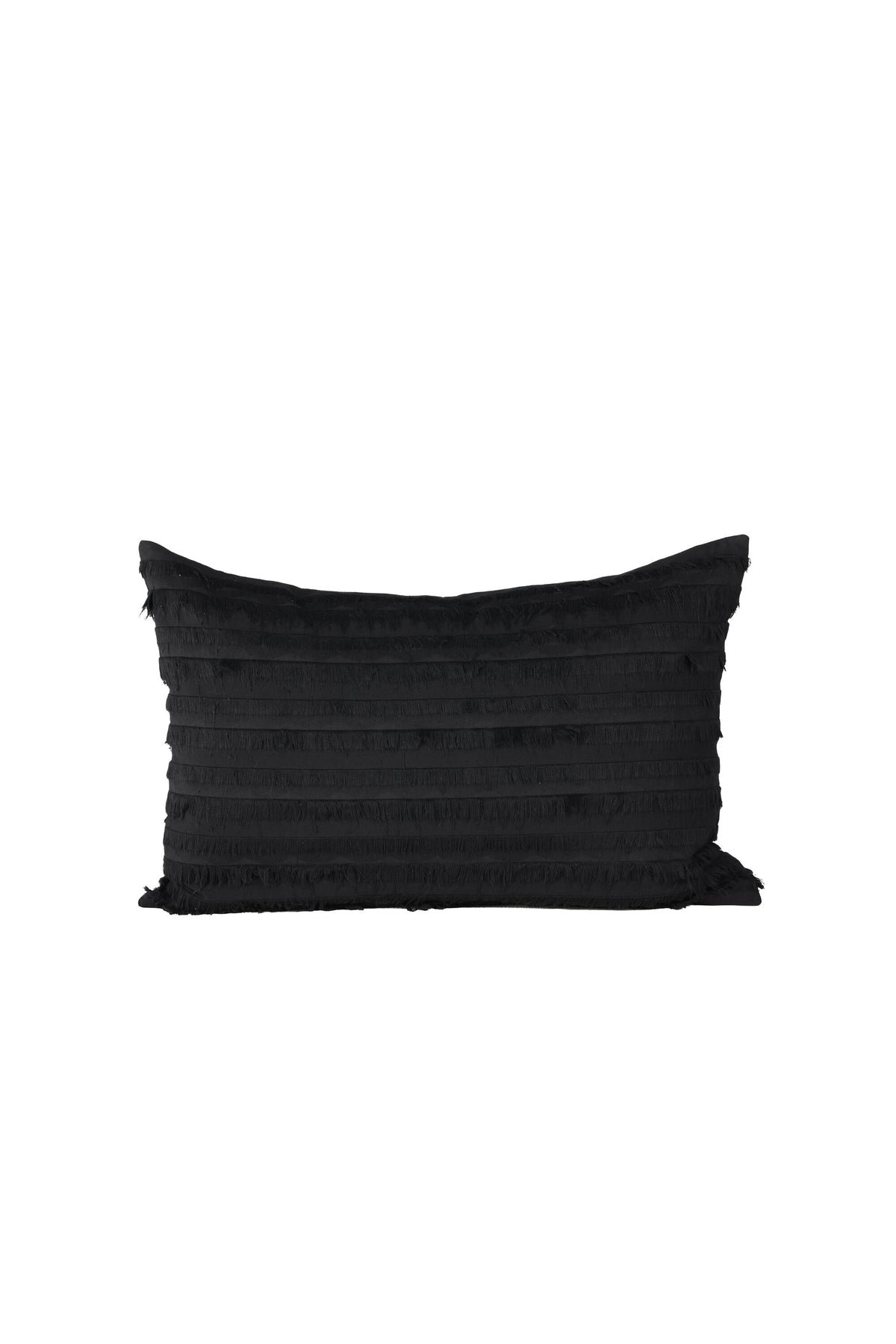 Edith kuddfodral 40x60 cm svart bomull