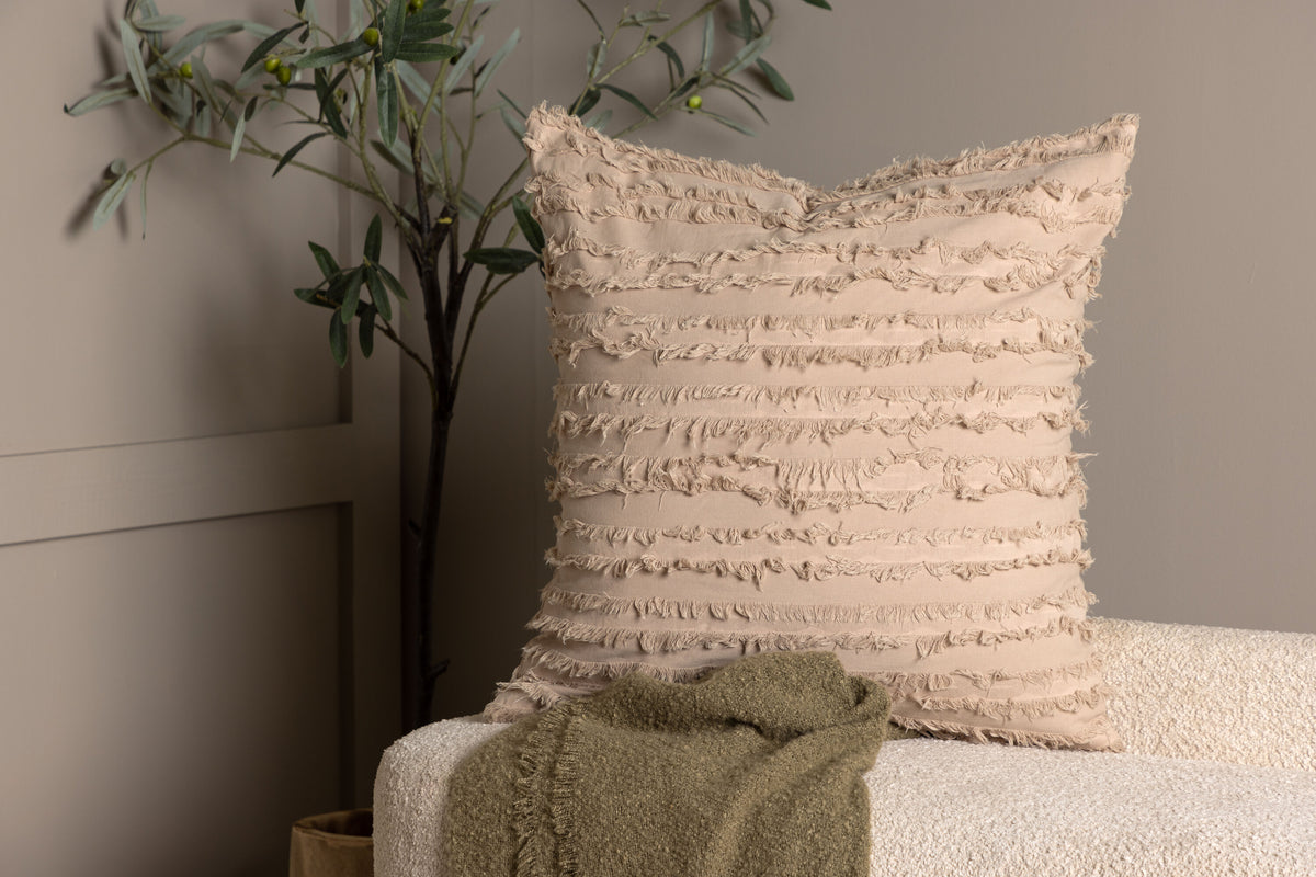 Edith kuddfodral 60x60 cm beige bomull