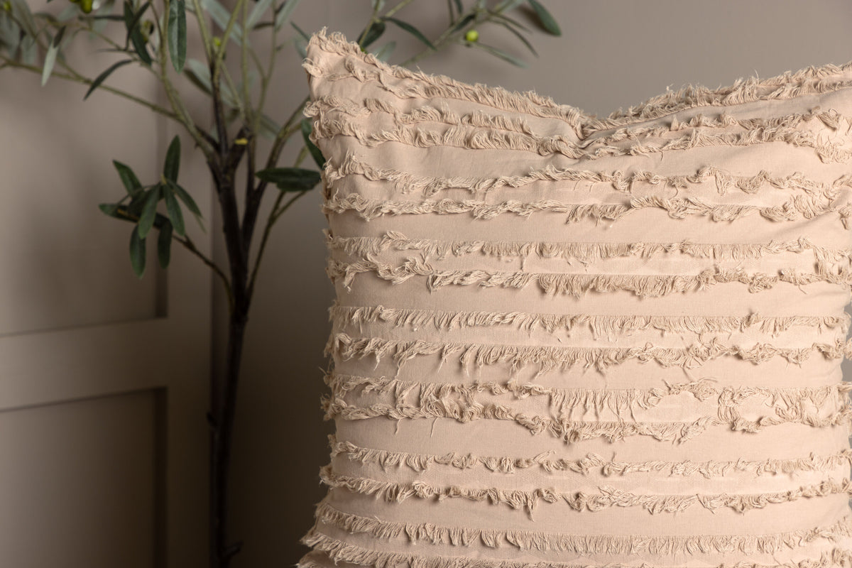 Edith kuddfodral 60x60 cm beige bomull