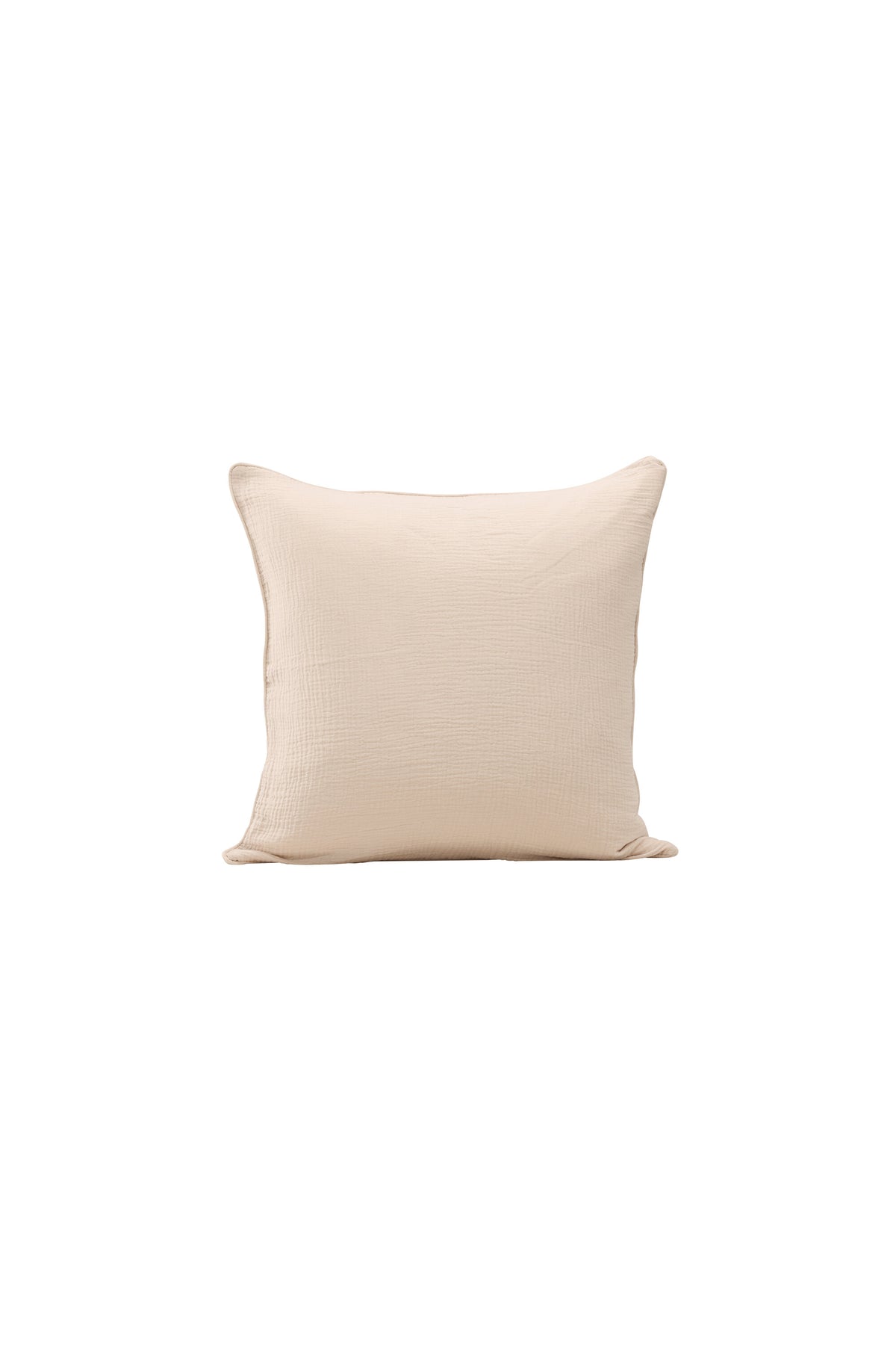 Tyra kuddfodral 60x60 cm beige bomullsmuslin