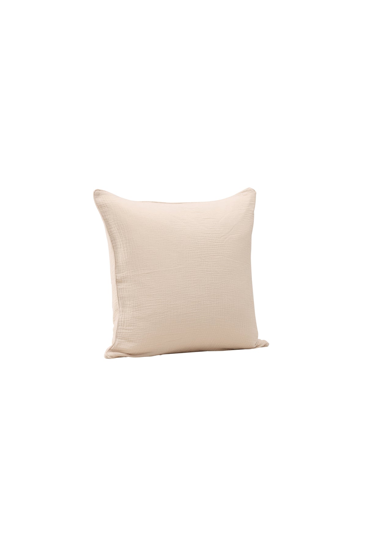 Tyra kuddfodral 60x60 cm beige bomullsmuslin
