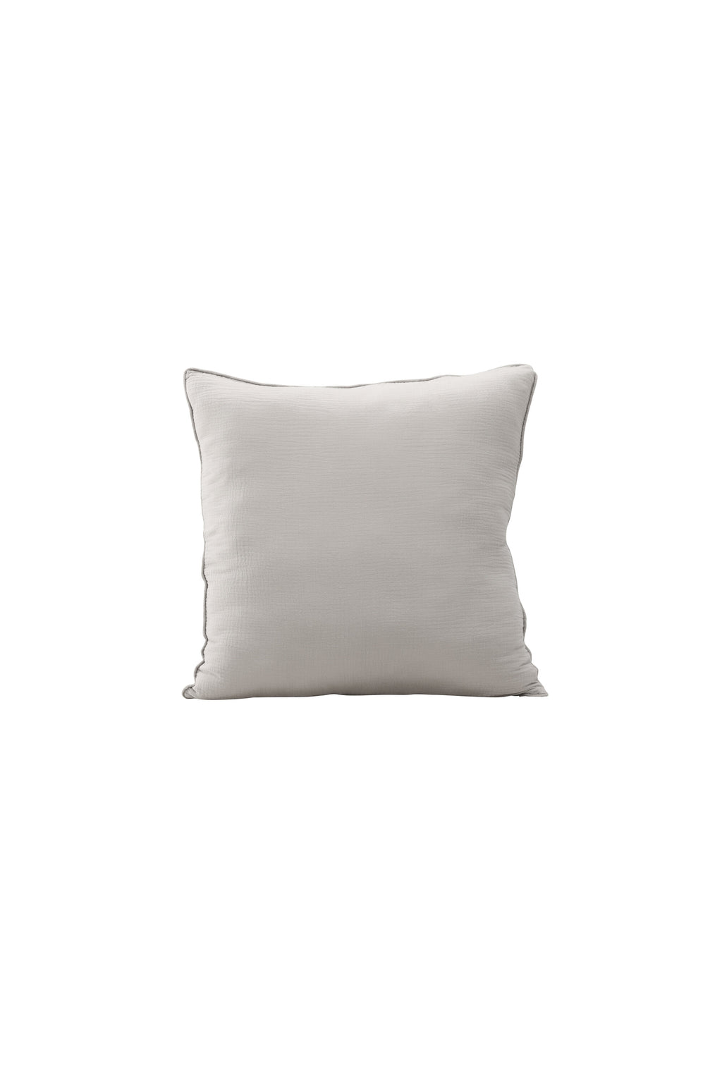 Tyra kuddfodral 60x60 cm grå bomullsmuslin