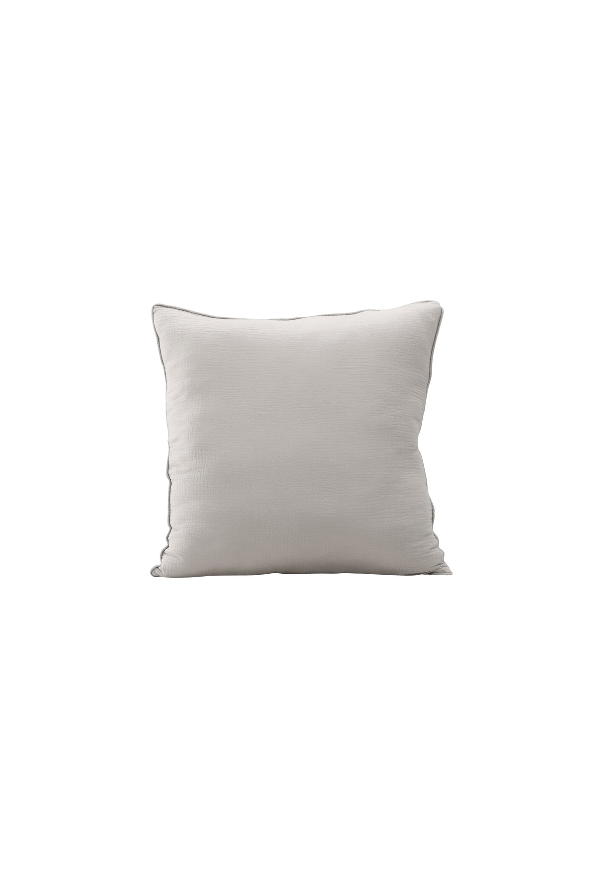 Tyra kuddfodral 60x60 cm grå bomullsmuslin