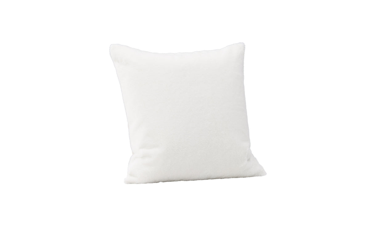 Thea kuddfodral 50x50 cm vit polyester