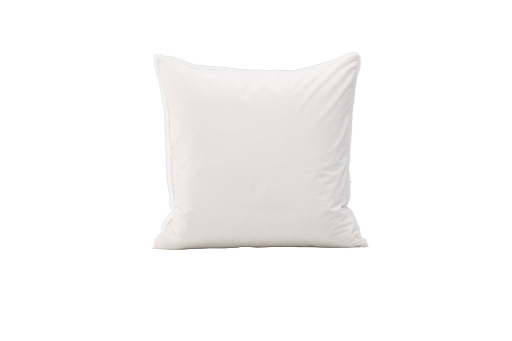Thea kuddfodral 50x50 cm vit polyester