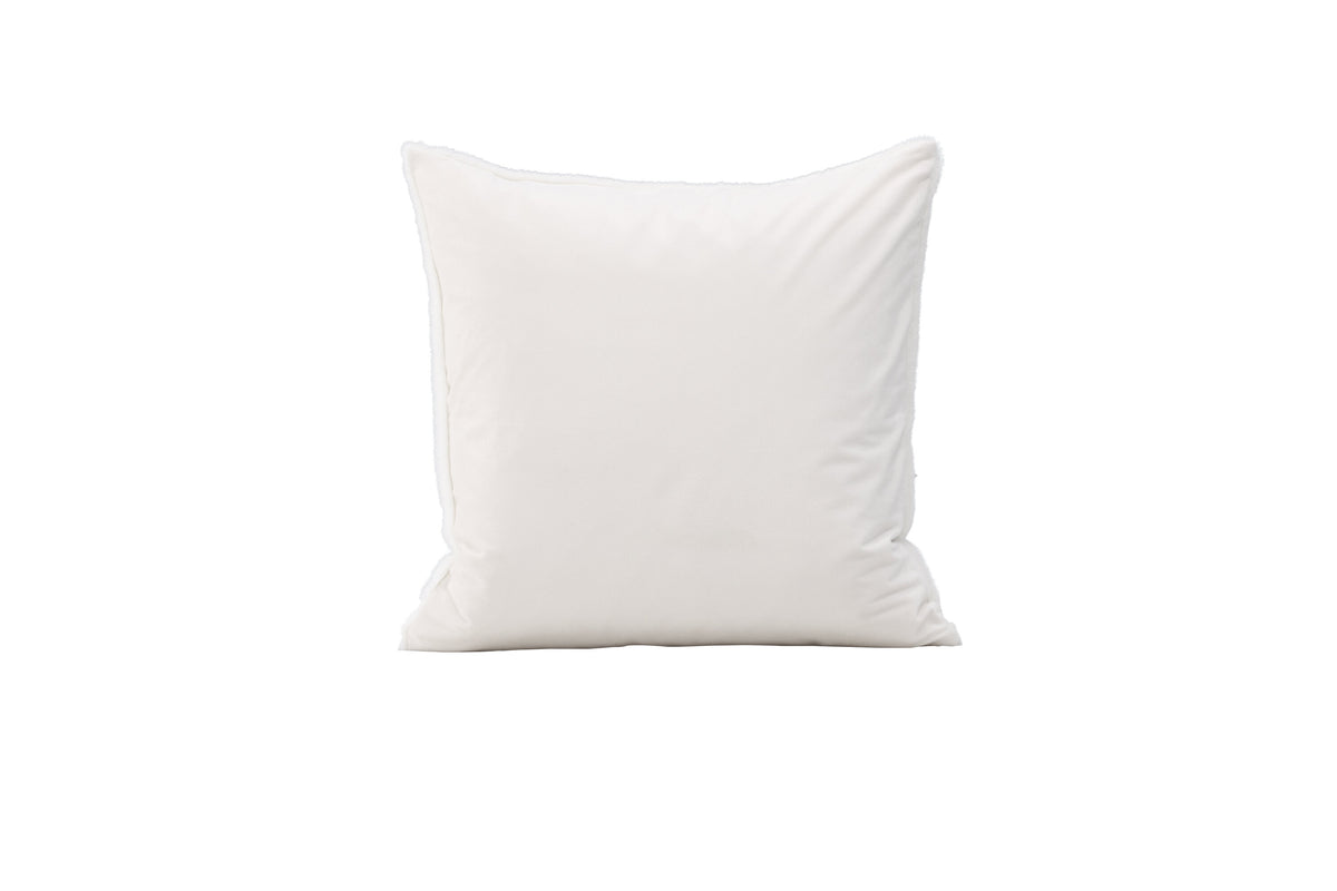 Thea kuddfodral 50x50 cm vit polyester
