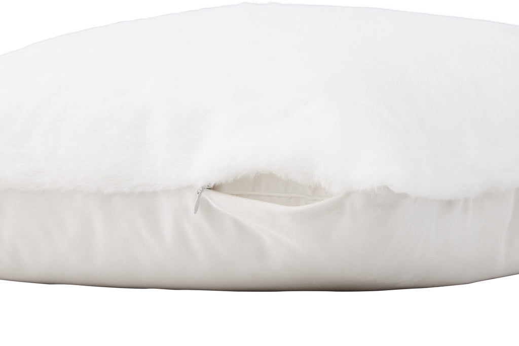 Thea kuddfodral 50x50 cm vit polyester