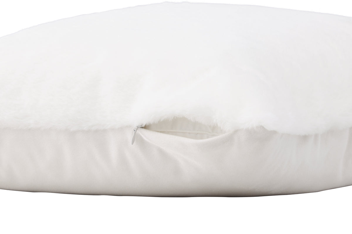 Thea kuddfodral 50x50 cm vit polyester