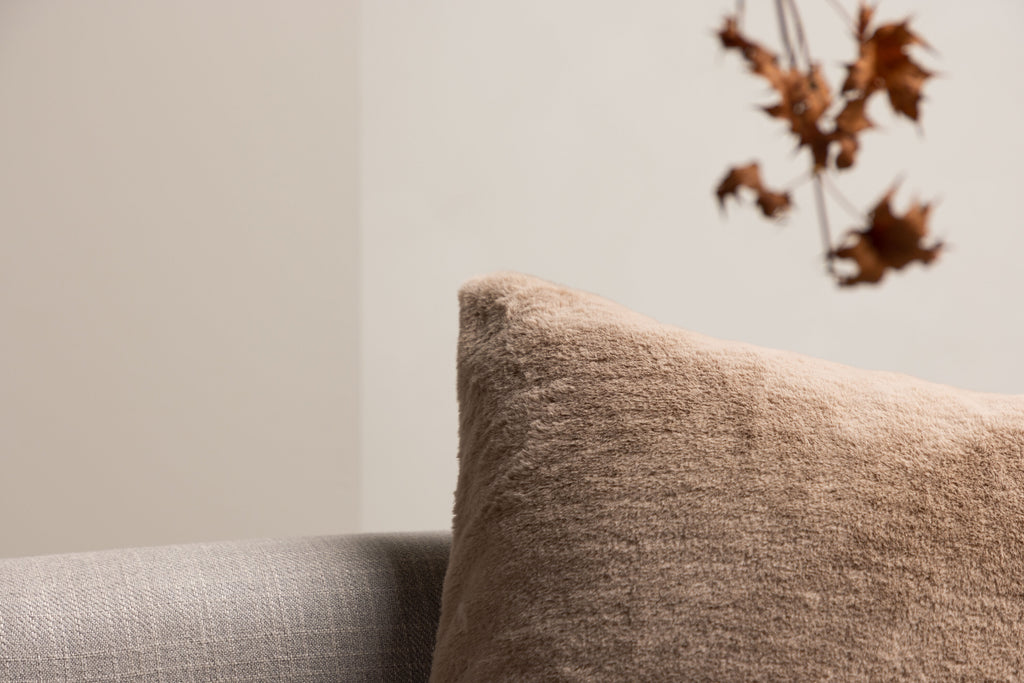 Thea kuddfodral 50x50 cm beige polyester