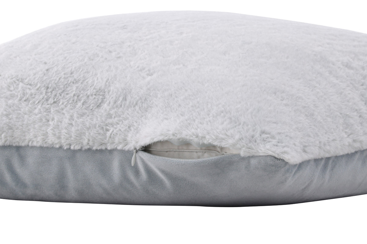 Thea kuddfodral 50x50 cm grå polyester