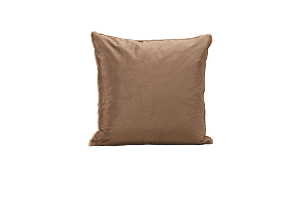 Thea kuddfodral 50x50 cm brun polyester