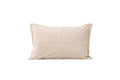 Lykke kuddfodral 40x60 cm i beige präglad sammet
