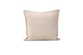 Lykke kuddfodral 50x50 cm i beige präglad sammet